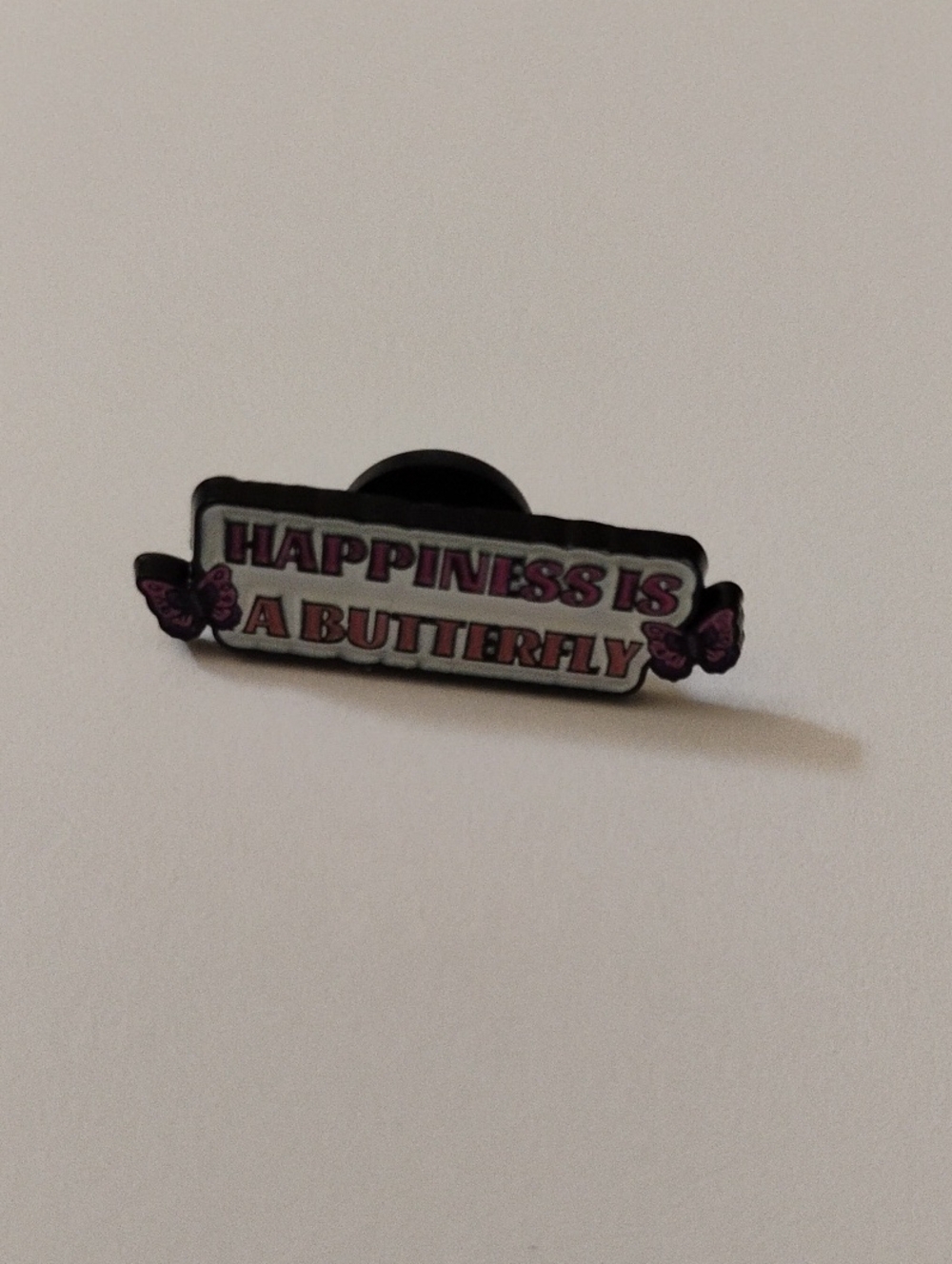 🧁 3/$30 Happiness Is a Butterfly Enamel Pin NEW